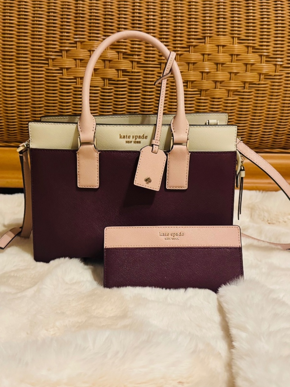 Kate Spade Cameron Medium Satchel and Slim Bifold Set - Picture 2 of 9